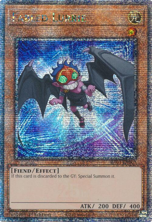 Fabled Lurrie (Quarter Century Secret Rare) [RA03-EN003] Quarter Century Secret Rare | Mega City Incorporated