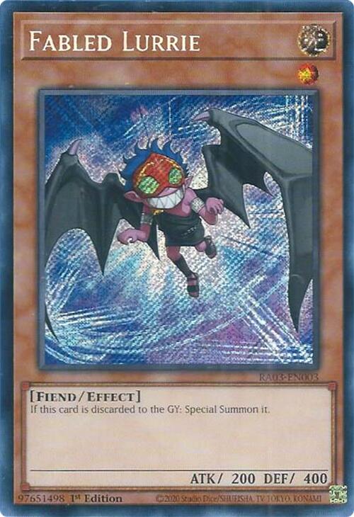 Fabled Lurrie (Secret Rare) [RA03-EN003] Secret Rare | Mega City Incorporated