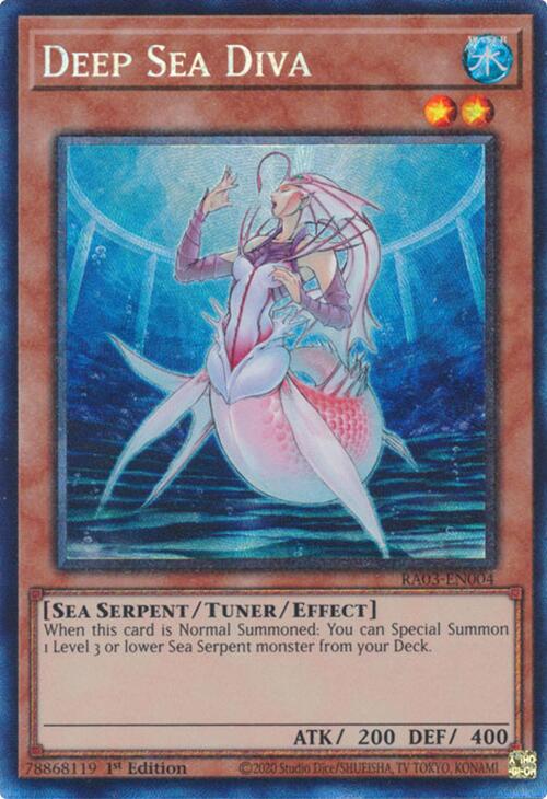 Deep Sea Diva (CR) [RA03-EN004] Prismatic Collector's Rare | Mega City Incorporated