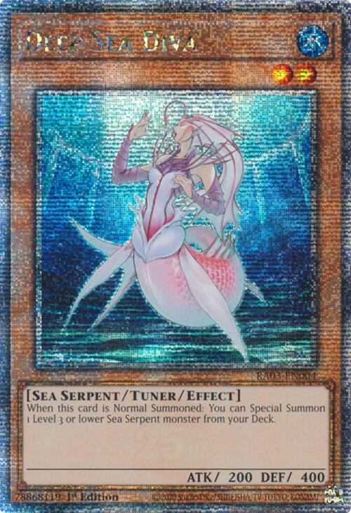 Deep Sea Diva (Quarter Century Secret Rare) [RA03-EN004] Quarter Century Secret Rare | Mega City Incorporated