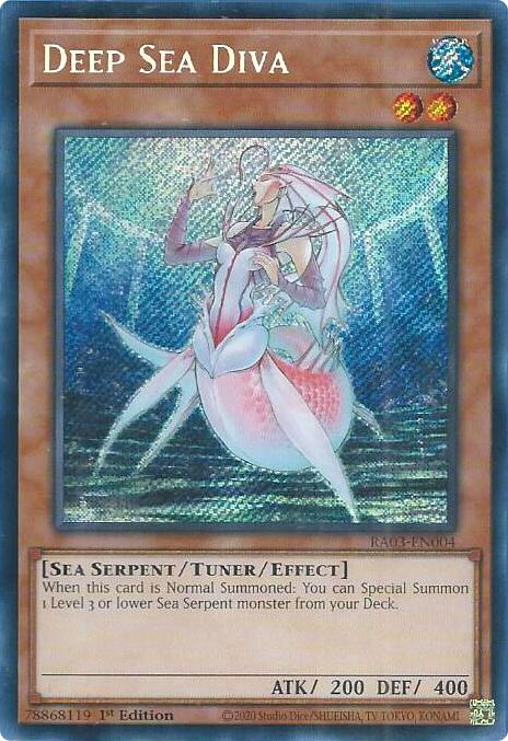 Deep Sea Diva (Secret Rare) [RA03-EN004] Secret Rare | Mega City Incorporated