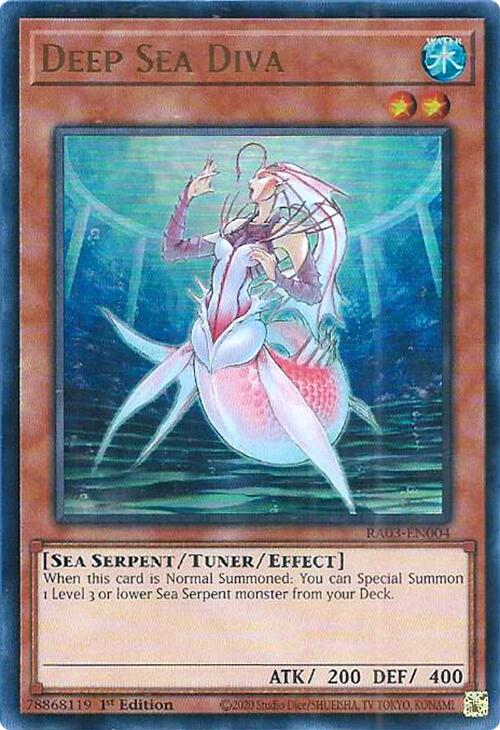 Deep Sea Diva (UR) [RA03-EN004] Ultra Rare | Mega City Incorporated