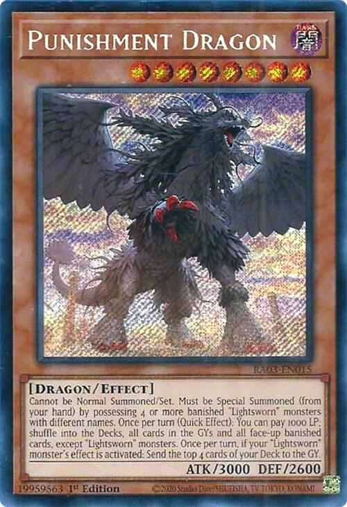 Punishment Dragon (Secret Rare) [RA03-EN015] Secret Rare | Mega City Incorporated