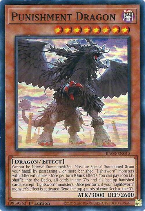 Punishment Dragon [RA03-EN015] Super Rare | Mega City Incorporated