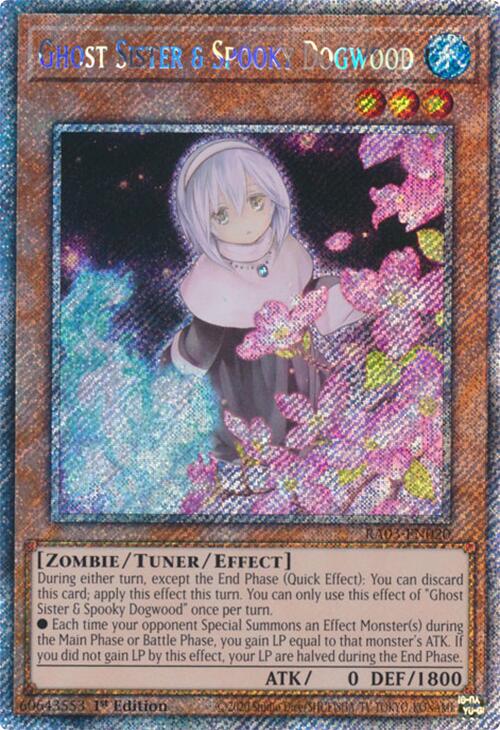 Ghost Sister & Spooky Dogwood (Platinum Secret Rare) [RA03-EN020] Platinum Secret Rare | Mega City Incorporated