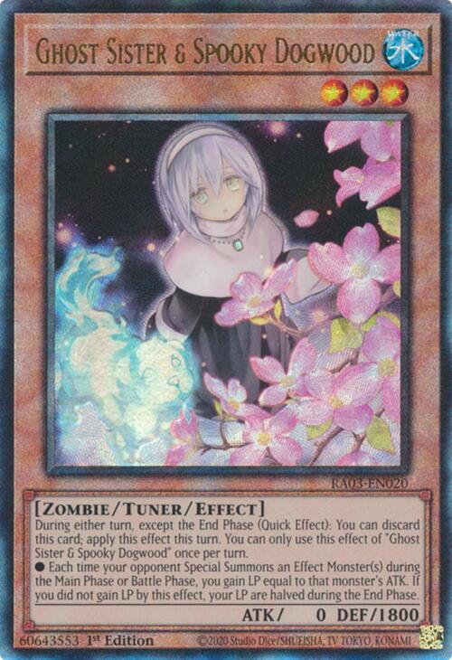 Ghost Sister & Spooky Dogwood (UTR) [RA03-EN020] Prismatic Ultimate Rare | Mega City Incorporated