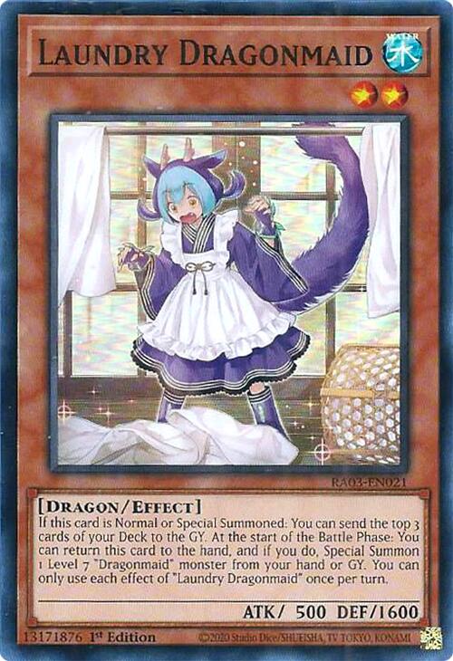 Laundry Dragonmaid [RA03-EN021] Super Rare | Mega City Incorporated