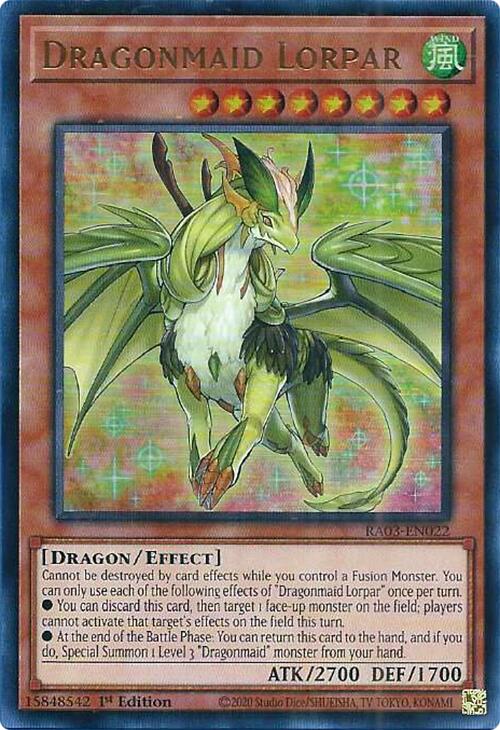 Dragonmaid Lorpar (UR) [RA03-EN022] Ultra Rare | Mega City Incorporated