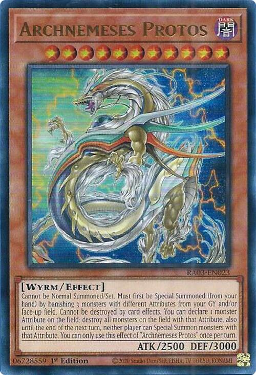 Archnemeses Protos (UR) [RA03-EN023] Ultra Rare | Mega City Incorporated