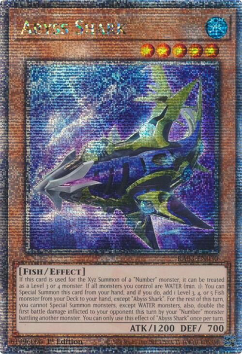 Abyss Shark (Quarter Century Secret Rare) [RA03-EN030] Quarter Century Secret Rare | Mega City Incorporated