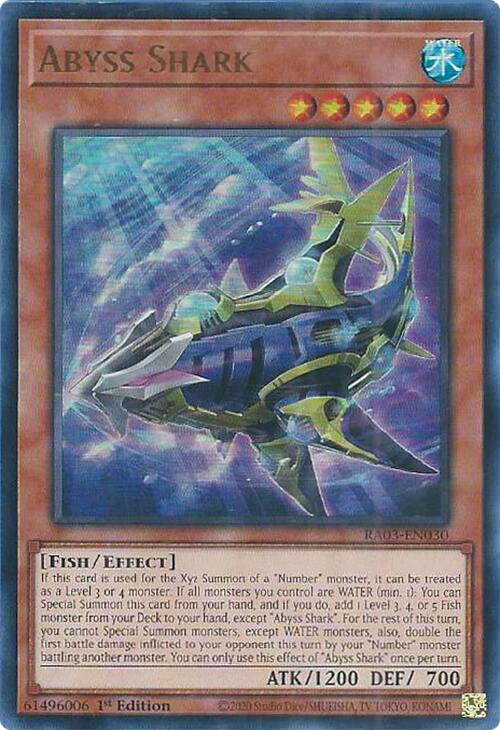 Abyss Shark (UR) [RA03-EN030] Ultra Rare | Mega City Incorporated