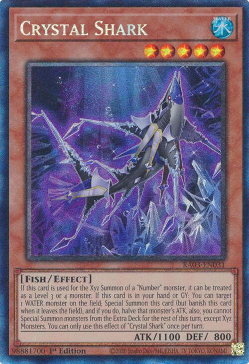 Crystal Shark (CR) [RA03-EN031] Prismatic Collector's Rare | Mega City Incorporated