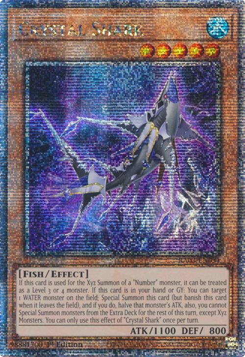 Crystal Shark (Quarter Century Secret Rare) [RA03-EN031] Quarter Century Secret Rare | Mega City Incorporated