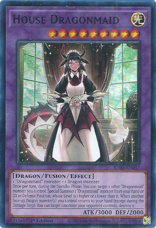 House Dragonmaid [RA03-EN037] Super Rare | Mega City Incorporated