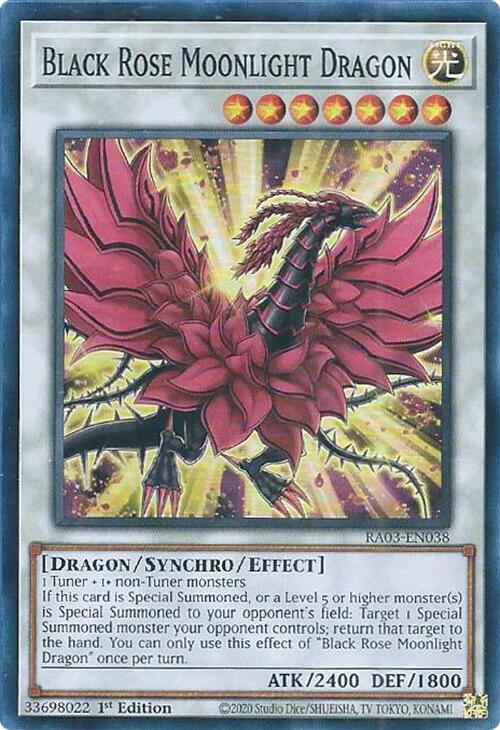 Black Rose Moonlight Dragon [RA03-EN038] Super Rare | Mega City Incorporated