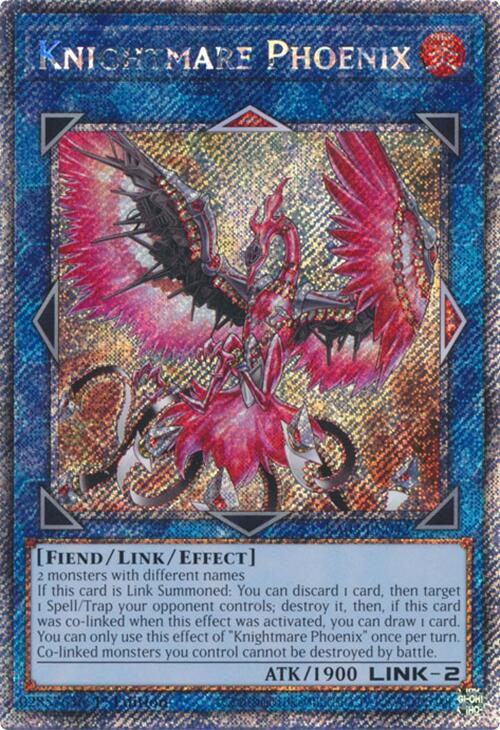 Knightmare Phoenix (Platinum Secret Rare) [RA03-EN042] Platinum Secret Rare | Mega City Incorporated