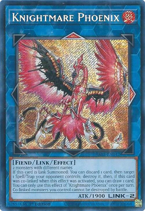 Knightmare Phoenix (Secret Rare) [RA03-EN042] Secret Rare | Mega City Incorporated