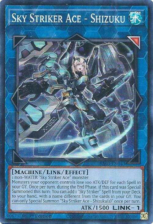 Sky Striker Ace - Shizuku [RA03-EN043] Super Rare | Mega City Incorporated