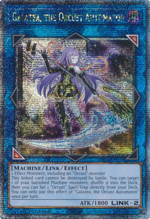 Galatea, the Orcust Automaton (Quarter Century Secret Rare) [RA03-EN044] Quarter Century Secret Rare | Mega City Incorporated