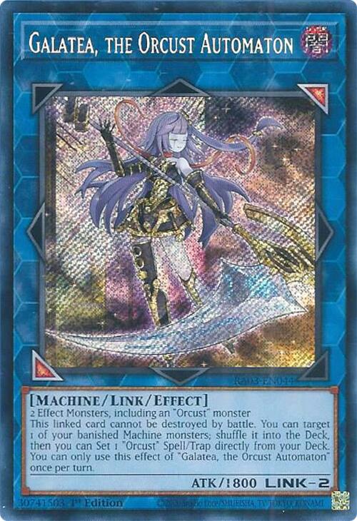 Galatea, the Orcust Automaton (Secret Rare) [RA03-EN044] Secret Rare | Mega City Incorporated