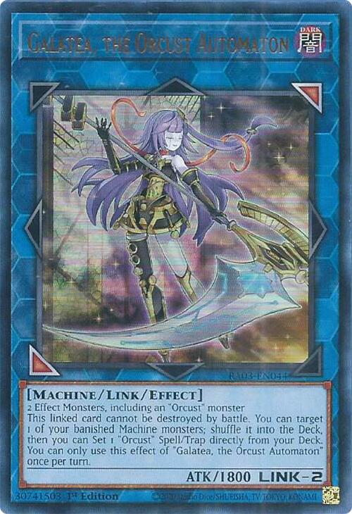 Galatea, the Orcust Automaton (UR) [RA03-EN044] Ultra Rare | Mega City Incorporated