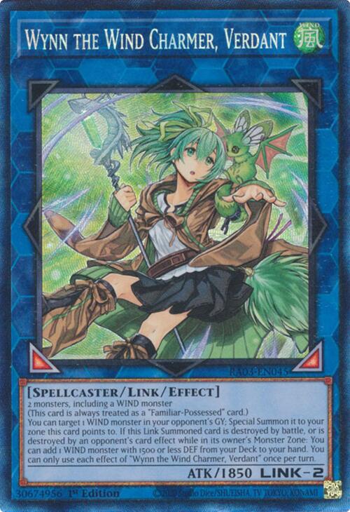 Wynn the Wind Charmer, Verdant (CR) [RA03-EN045] Prismatic Collector's Rare | Mega City Incorporated