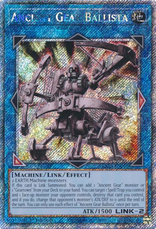 Ancient Gear Ballista (Platinum Secret Rare) [RA03-EN046] Platinum Secret Rare | Mega City Incorporated