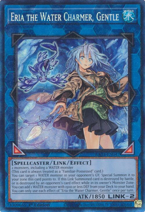 Eria the Water Charmer, Gentle (CR) [RA03-EN047] Prismatic Collector's Rare | Mega City Incorporated