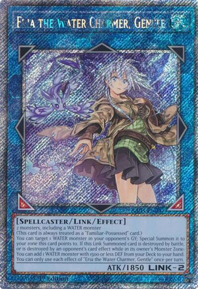 Eria the Water Charmer, Gentle (Platinum Secret Rare) [RA03-EN047] Platinum Secret Rare | Mega City Incorporated