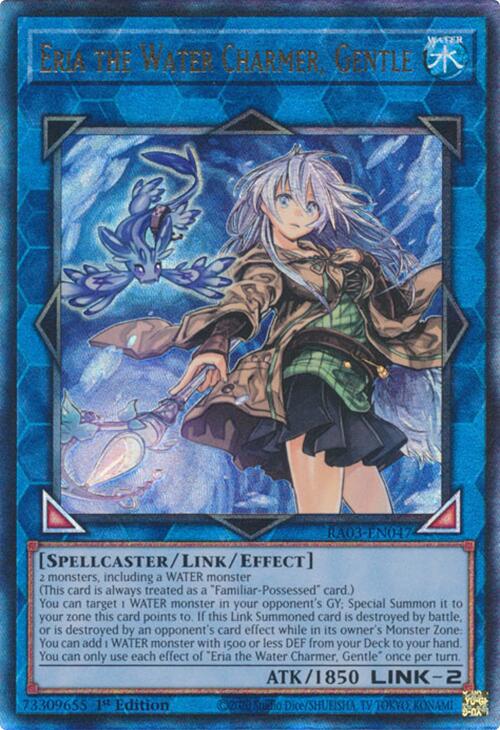 Eria the Water Charmer, Gentle (UTR) [RA03-EN047] Prismatic Ultimate Rare | Mega City Incorporated