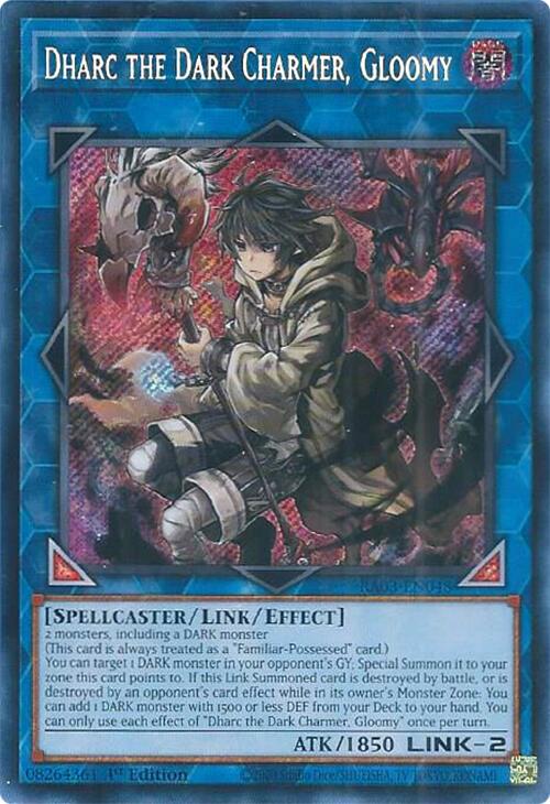 Dharc the Dark Charmer, Gloomy (Secret Rare) [RA03-EN048] Secret Rare | Mega City Incorporated