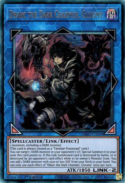 Dharc the Dark Charmer, Gloomy (UTR) [RA03-EN048] Prismatic Ultimate Rare | Mega City Incorporated