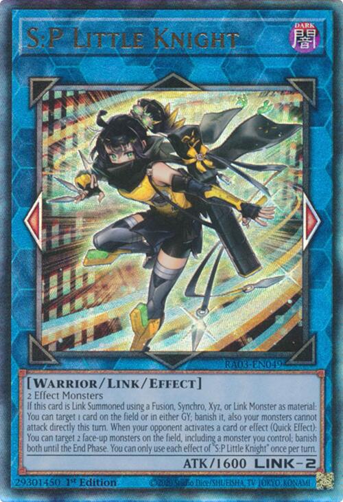 S:P Little Knight (UTR) [RA03-EN049] Prismatic Ultimate Rare | Mega City Incorporated