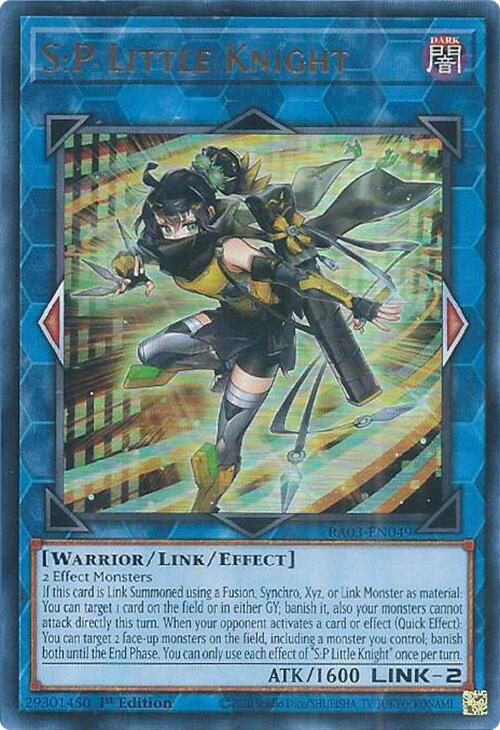 S:P Little Knight (UR) [RA03-EN049] Ultra Rare | Mega City Incorporated