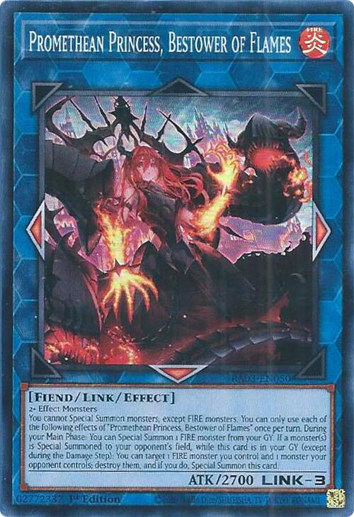 Promethean Princess, Bestower of Flames [RA03-EN050] Super Rare | Mega City Incorporated