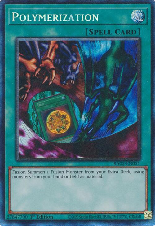 Polymerization (Alternate Art) (CR) [RA03-EN051] Prismatic Collector's Rare | Mega City Incorporated