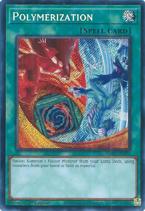 Polymerization (Secret Rare) [RA03-EN051] Secret Rare | Mega City Incorporated