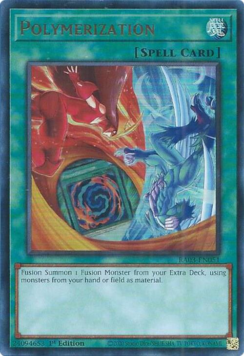 Polymerization (UR) [RA03-EN051] Ultra Rare | Mega City Incorporated