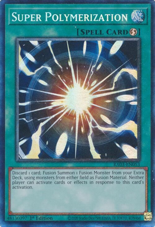 Super Polymerization (CR) [RA03-EN053] Prismatic Collector's Rare | Mega City Incorporated