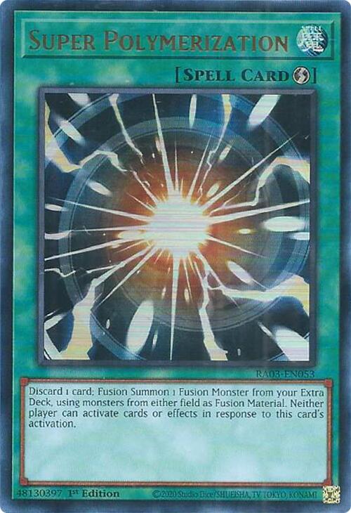 Super Polymerization (UR) [RA03-EN053] Ultra Rare | Mega City Incorporated