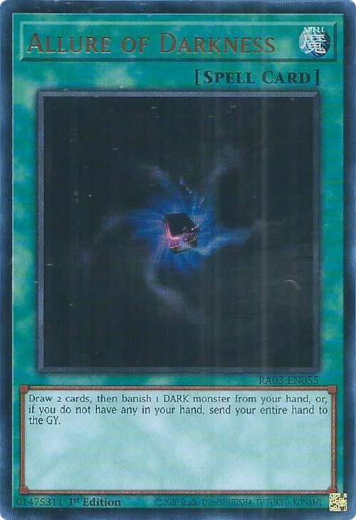 Allure of Darkness (UR) [RA03-EN055] Ultra Rare | Mega City Incorporated