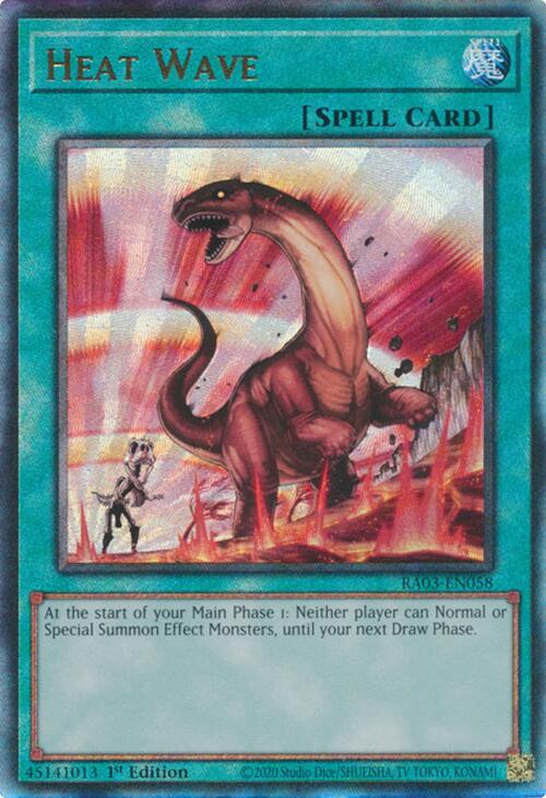 Heat Wave (UTR) [RA03-EN058] Prismatic Ultimate Rare | Mega City Incorporated