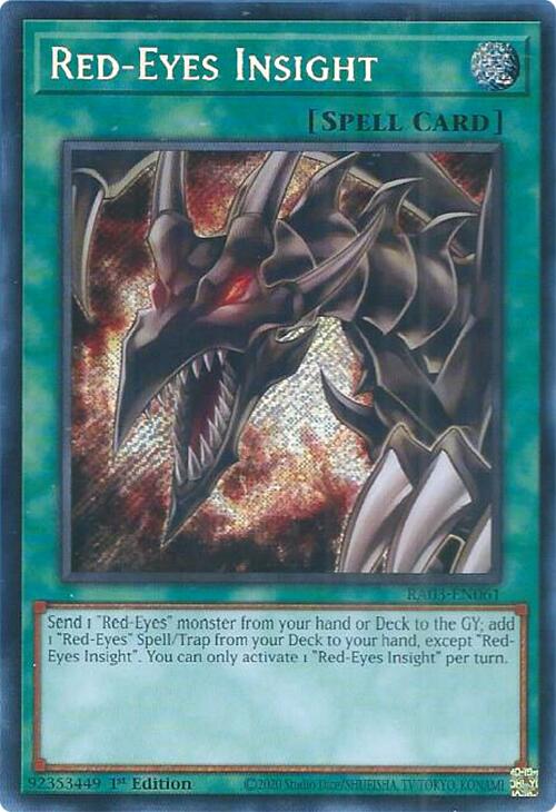 Red-Eyes Insight (Secret Rare) [RA03-EN061] Secret Rare | Mega City Incorporated