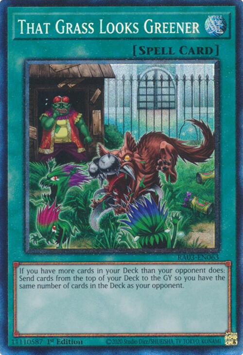 That Grass Looks Greener (CR) [RA03-EN063] Prismatic Collector's Rare | Mega City Incorporated