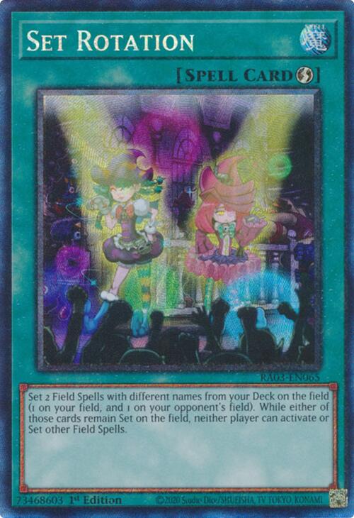 Set Rotation (CR) [RA03-EN065] Prismatic Collector's Rare | Mega City Incorporated