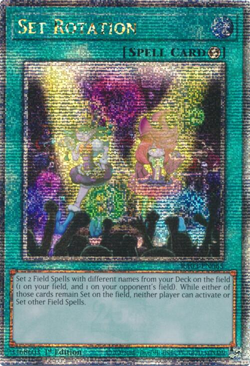 Set Rotation (Quarter Century Secret Rare) [RA03-EN065] Quarter Century Secret Rare | Mega City Incorporated