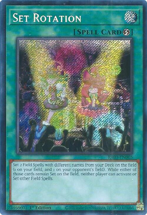 Set Rotation (Secret Rare) [RA03-EN065] Secret Rare | Mega City Incorporated