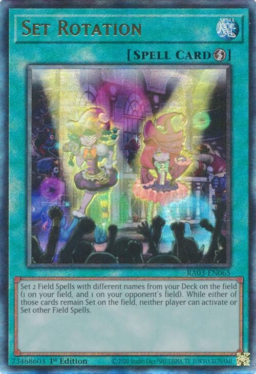 Set Rotation (UTR) [RA03-EN065] Prismatic Ultimate Rare | Mega City Incorporated