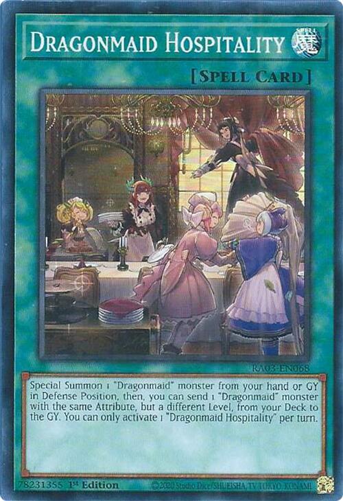 Dragonmaid Hospitality [RA03-EN068] Super Rare | Mega City Incorporated