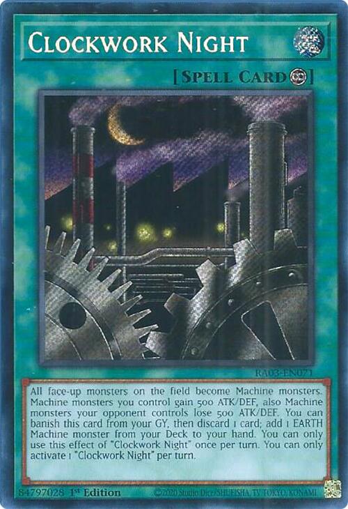 Clockwork Night (Secret Rare) [RA03-EN071] Secret Rare | Mega City Incorporated